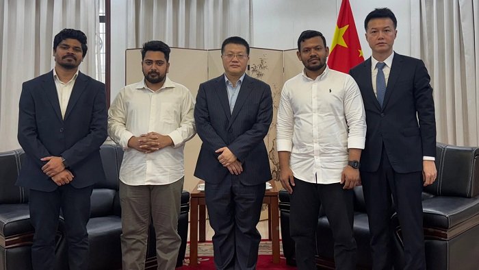 চীনা রাষ্ট্রদূতের সঙ্গে বৈঠক চীনা রাষ্ট্রদূতের সঙ্গে বৈঠক